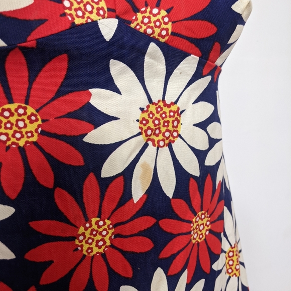 (59) vtg 1960s mod mini dress - Picture 4 of 5